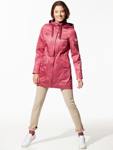 Aquastop Parka Crinkle Rosenquarz