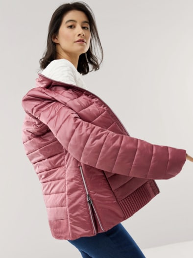 Leichtsteppjacke Komfort Rosenholz