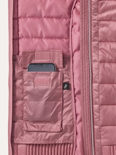 Leichtsteppjacke Komfort Rosenholz