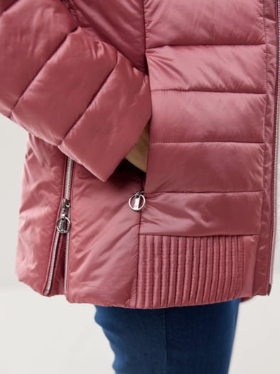 Leichtsteppjacke Komfort Rosenholz