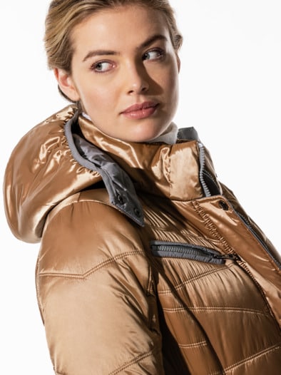 Aquastop Steppjacke Auszeit Toffee