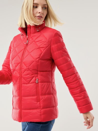 Steppjacke Leichtgewicht Kirschrot