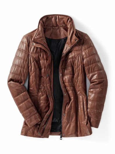 Lammnappa Steppjacke Caramel