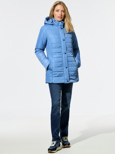 Aquastop Steppjacke 2.0 Ozeanblau