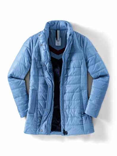 Aquastop Steppjacke 2.0 Ozeanblau