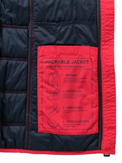 Leichtsteppjacke Traveller Rot