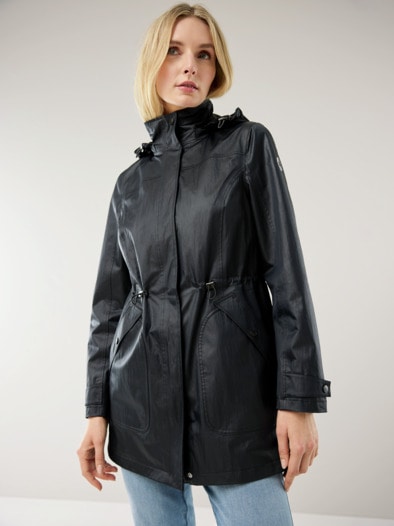 Aquastop Parka Crinkle 2.0 Schwarz