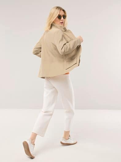 Cotton Fieldjacket Sand