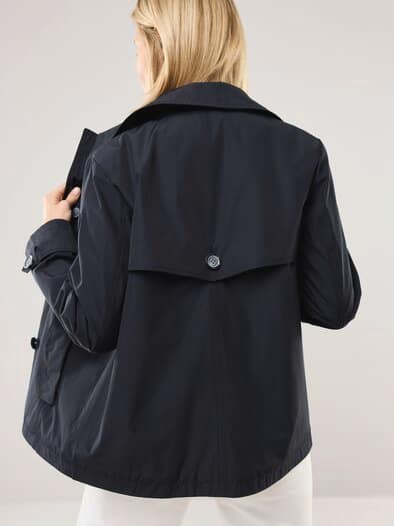 Trenchjacke Nachtblau