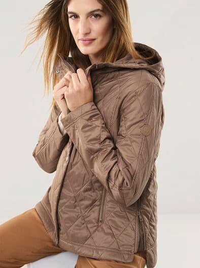 Stepp Kurzjacke Praline