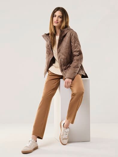 Stepp Kurzjacke Praline