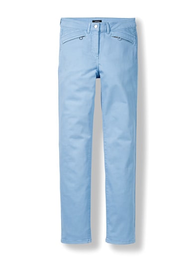 Powerstretch-Baumwollhose Skyblue