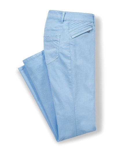 Powerstretch-Baumwollhose Skyblue