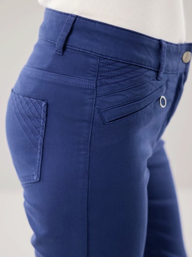 Powerstretch-Baumwollhose Ultramarine