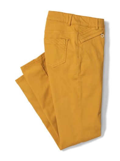 Powerstretch-Baumwollhose Safran