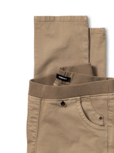 Schlupfhose Jerseybund Caramel