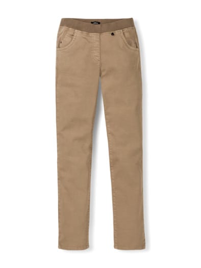 Schlupfhose Jerseybund Caramel