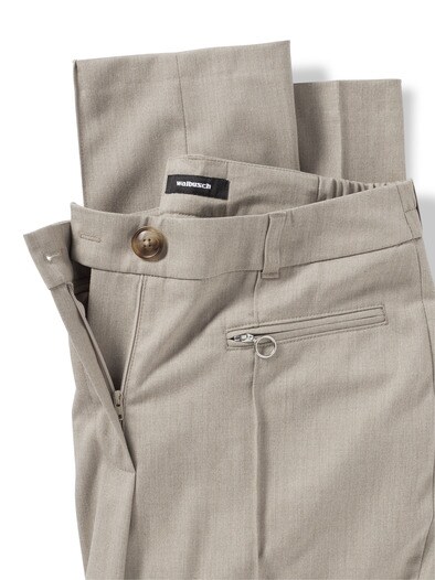 City Flanellhose Beige Walbusch