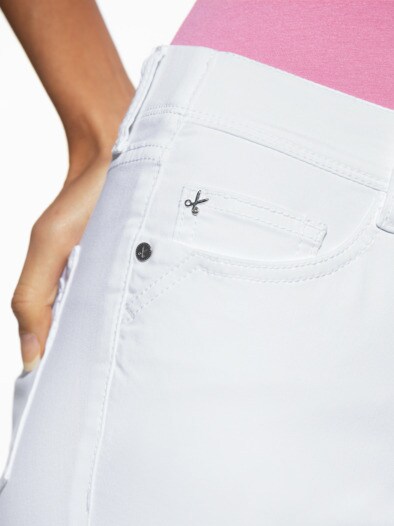 Yoga-Jeans Ultrastretch Slim Fit Weiß