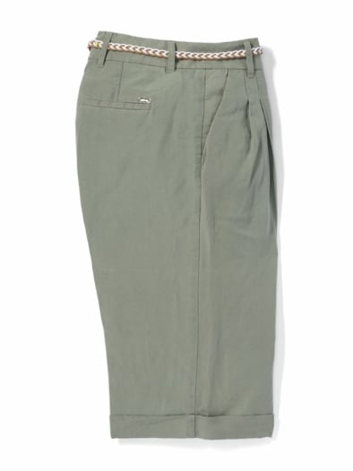 Leinenmix Bermudas Khaki