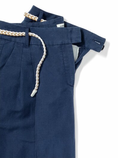Leinenmix Bermudas Marine