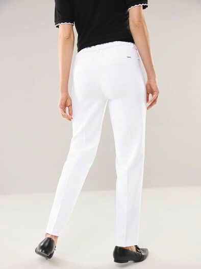 Koffer-Schlupfhose Weiß