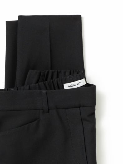 Koffer-Schlupfhose Schwarz