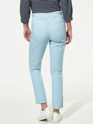 Soft-Cotton Chino Skyblue