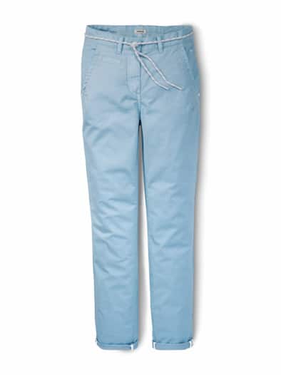 Soft-Cotton Chino Skyblue