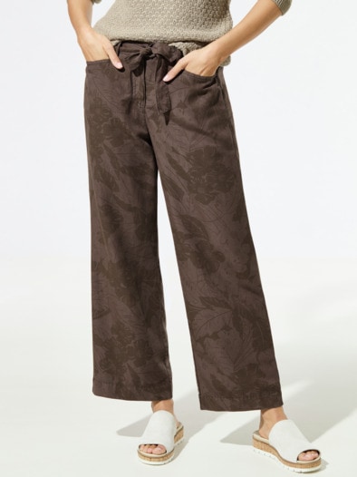 Lyocell-Leinen Culotte