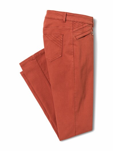 Powerstretch-Baumwollhose Zimt