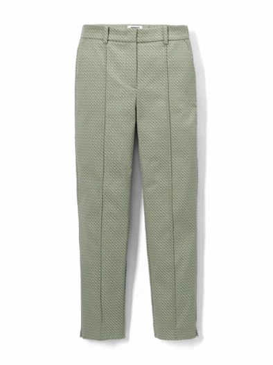 7/8-Jacquardhose Minimal Khaki