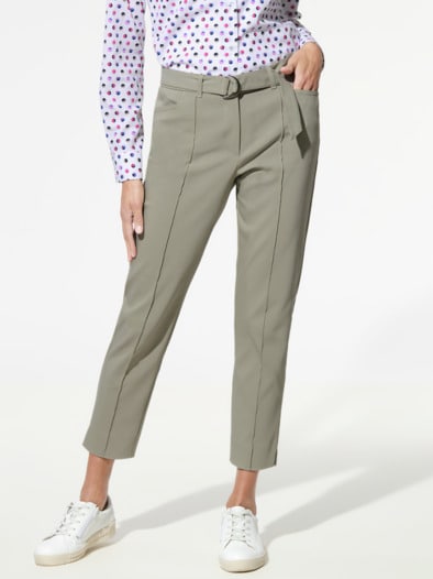 7/8-Bi-Stretch Cityhose Khaki