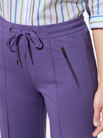 Jersey-Culotte Viskosa Lila