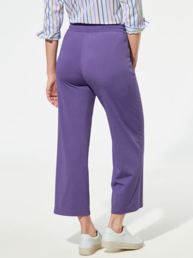 Jersey-Culotte Viskosa Lila
