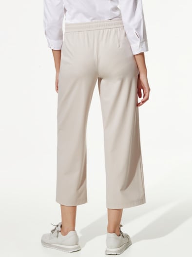 Jersey-Culotte Viskosa Creme