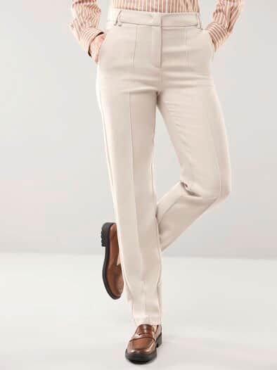 Premium Kofferhose Creme