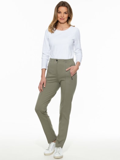 Jersey-Hose-Everyday Khaki