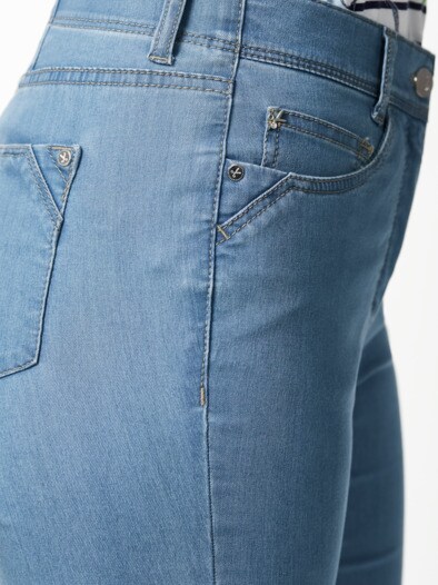 Yoga-Jeans Ultrastretch Feminine F. Mid Blue
