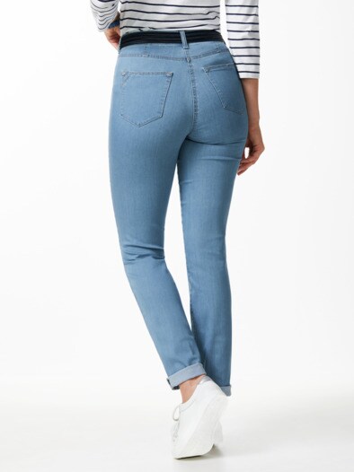Yoga-Jeans Ultrastretch Feminine F. Mid Blue