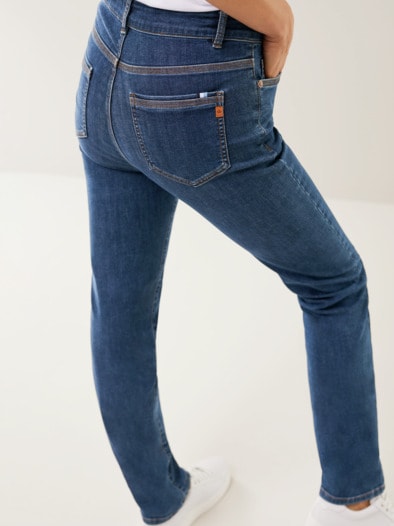 Passform-Jeans Slim Fit Blue Stoned