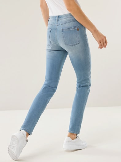 Bi-Stretch-Jeans Softtouch Bleached