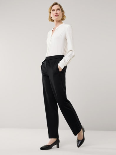 Premium Jerseyhose Schwarz