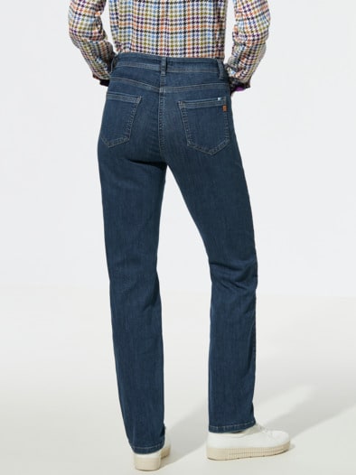 Passform-Jeans Feminine Fit Blue Stoned