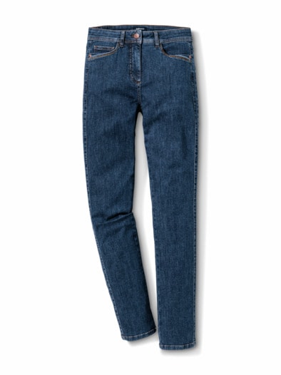 Passform-Jeans Feminine Fit Blue Stoned