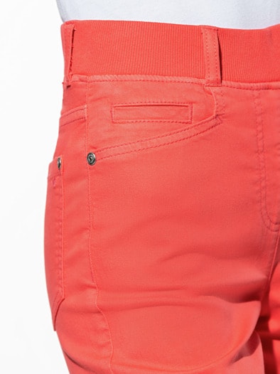 7/8 Dynamic Schlupfjeans Koralle