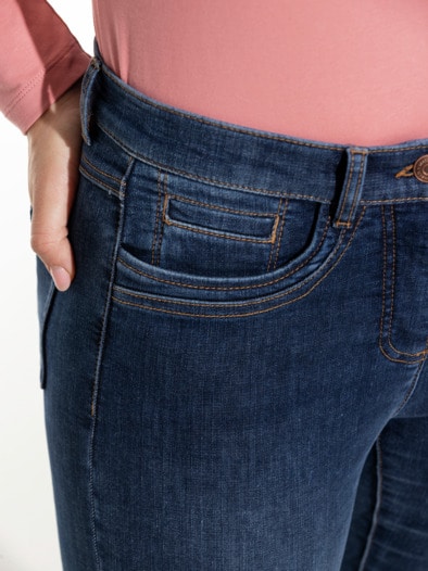 Thermo-Dynamic Jeans Blue Stoned