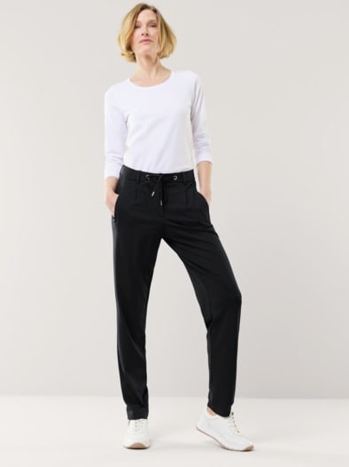 Jerseyhose Stretch & Relax Schwarz