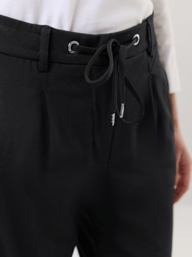 Jerseyhose Stretch & Relax Schwarz