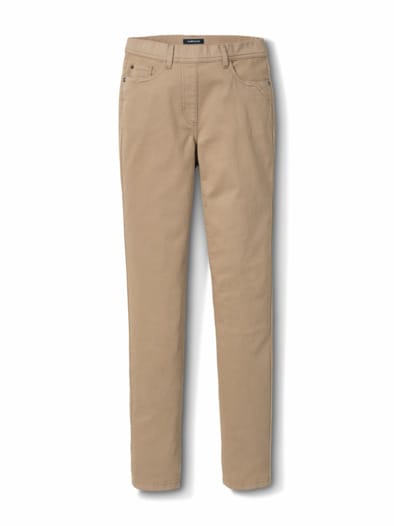 Yoga-Schlupfjeans Caramel